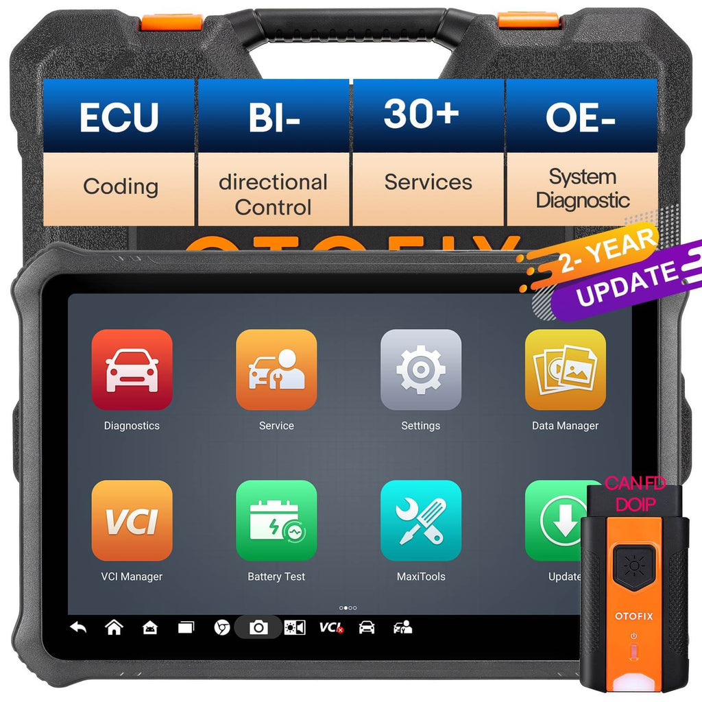 [UK/ EU Ship] OTOFIX D1 ProS Car Diagnostic Scanner Bi-directional Scan Tool OE Full Diagnoses, Auto Scan 2.0, Advanced ECU Coding,  40+ Services with 2 Years Free Update