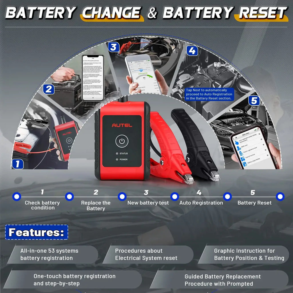 Autel MaxiBAS BT508 Battery Tester