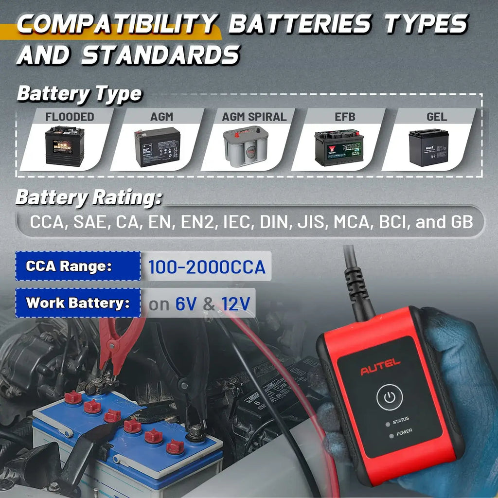 Autel MaxiBAS BT508 Battery Tester