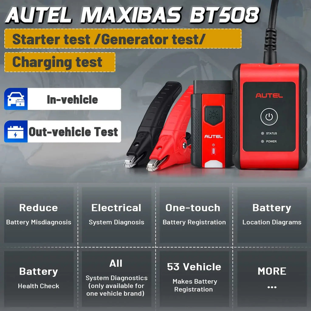 Autel MaxiBAS BT508 Battery Tester