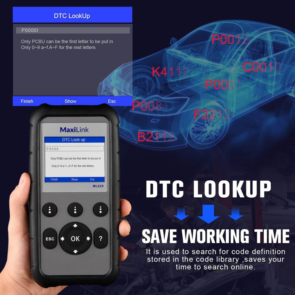 Autel ML629 OBD2 Scanner