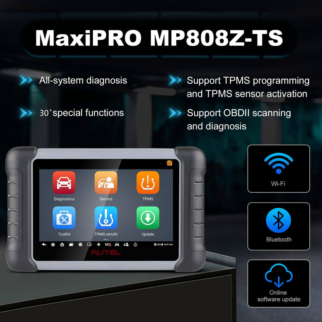 Autel MaxiPRO MP808S-TS Auto Diagnostic Scanner